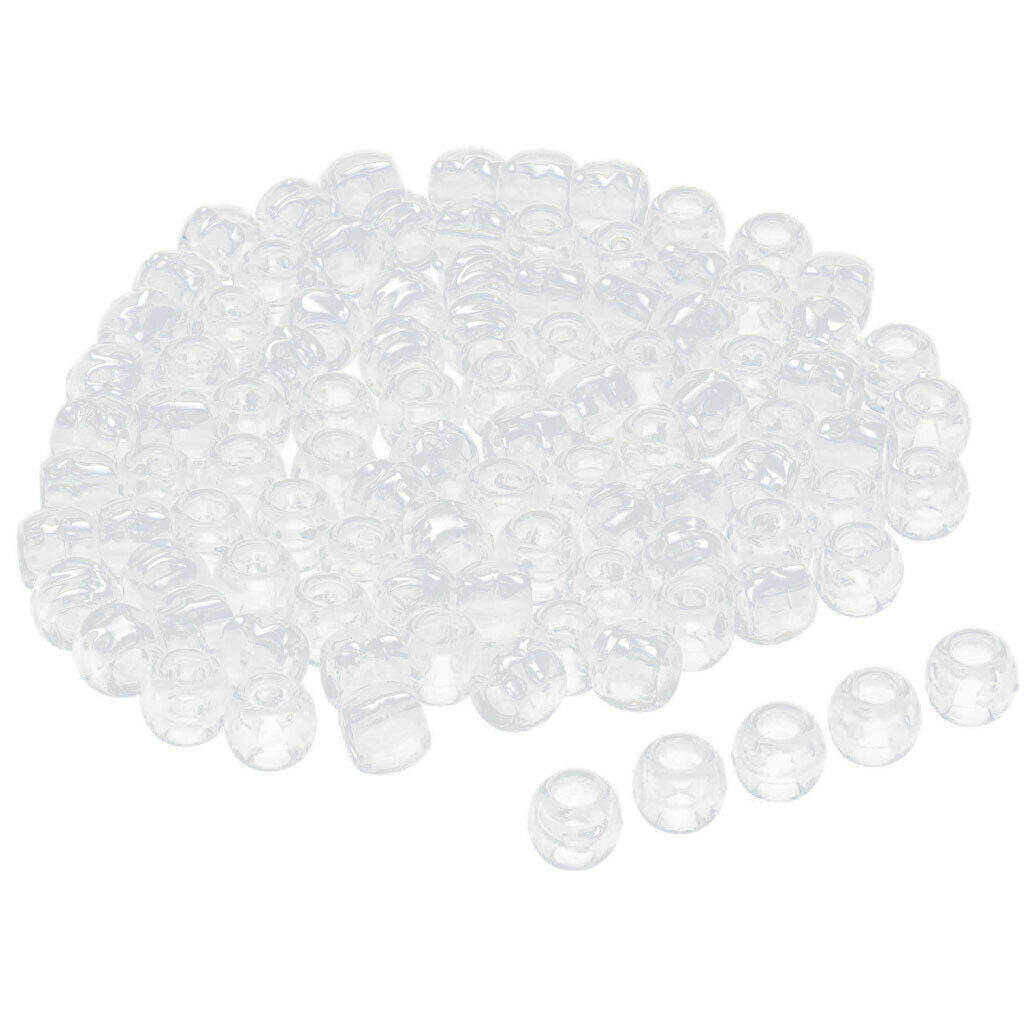 100pcs DIY Round Dreadlock Dread Beads Hair Rings Cuffs Coils Hair Accessory0