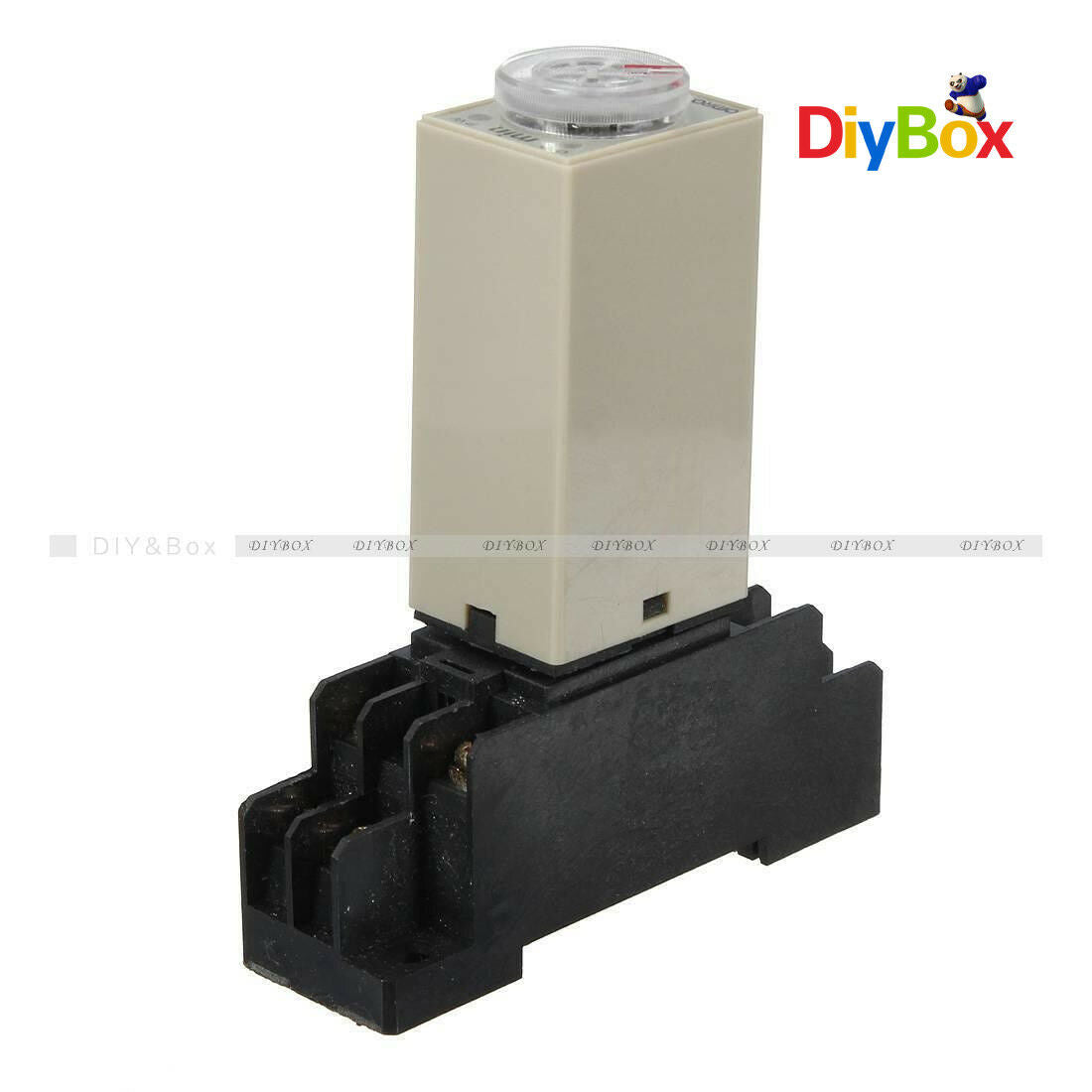 1-30 Minute H3Y-2 Base Power On Time Delay Solid-State Timer Relay DPDT AC 220V