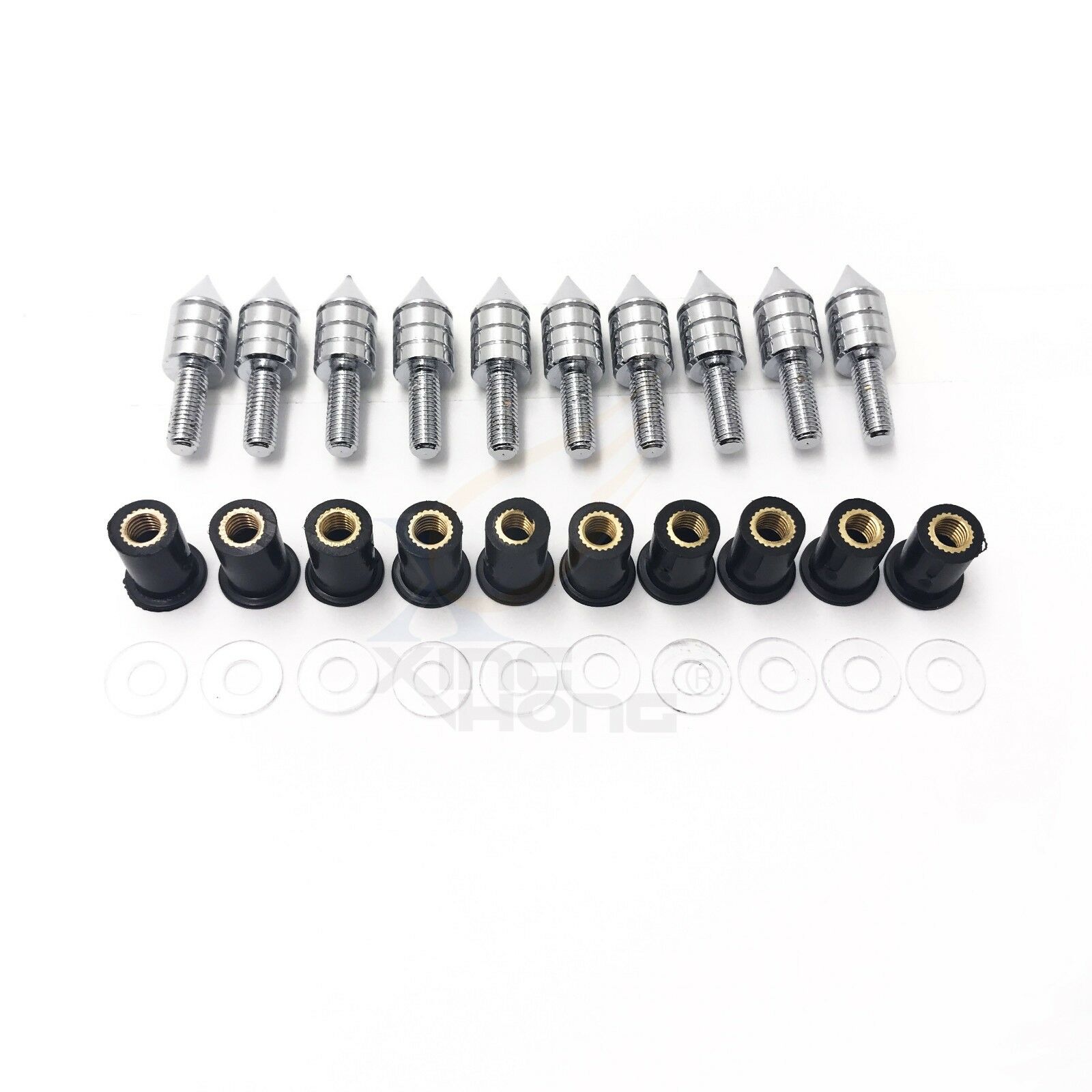 10pcs New Fairing Windscreen Screw Bolt Kit For Suzuki GSXR600 750 GSXR1000