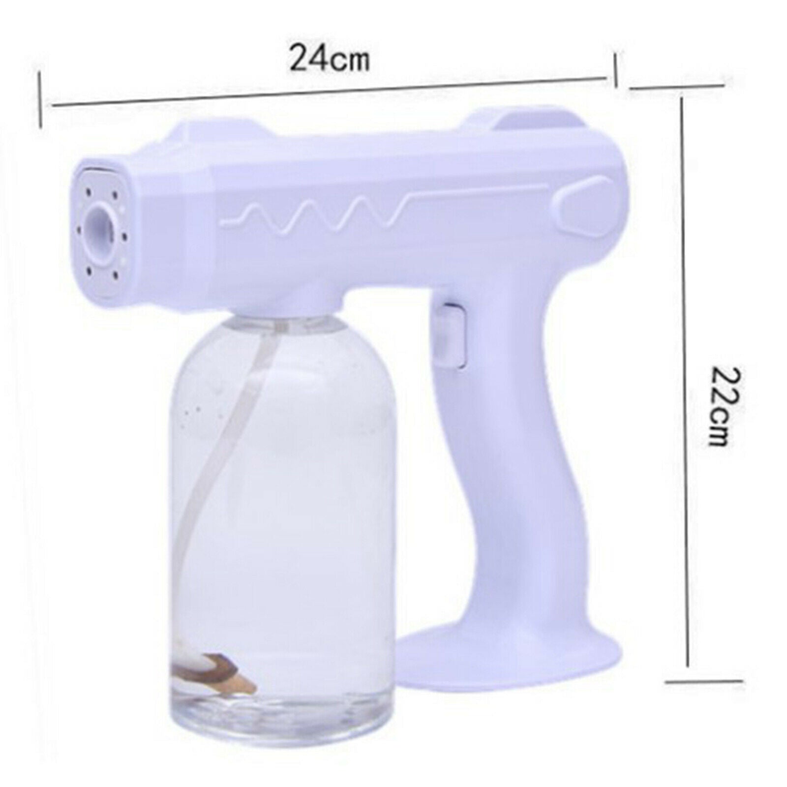 Electric Blue Light Nano Steam Disinfection Sprayer 12V Household Portable