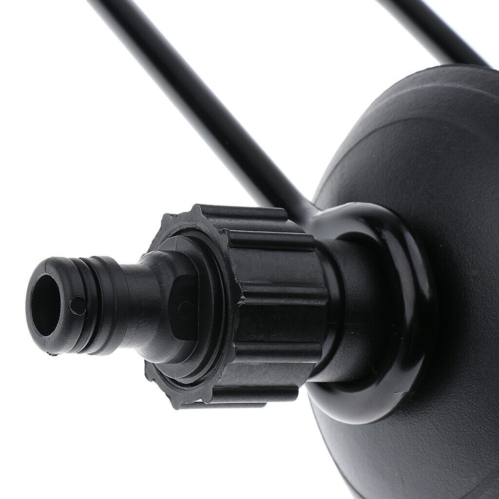 Black Outboard Flusher Boat Motor Water Feed Rectangular Marine Ear Muff
