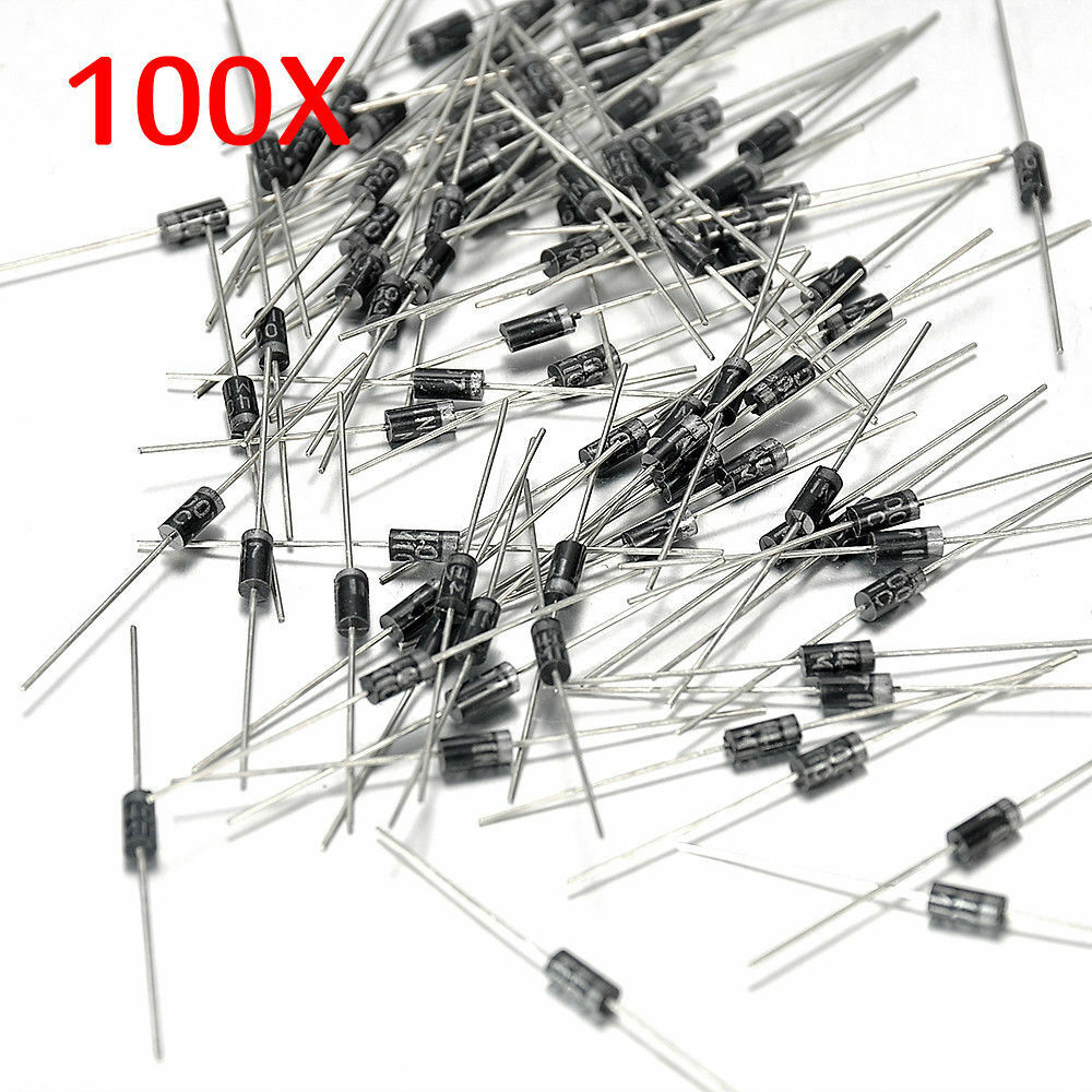 Wholesale 100x 1A 1000V Diode 1N4007 IN4007 DO-41 Rectifie Diodes New
