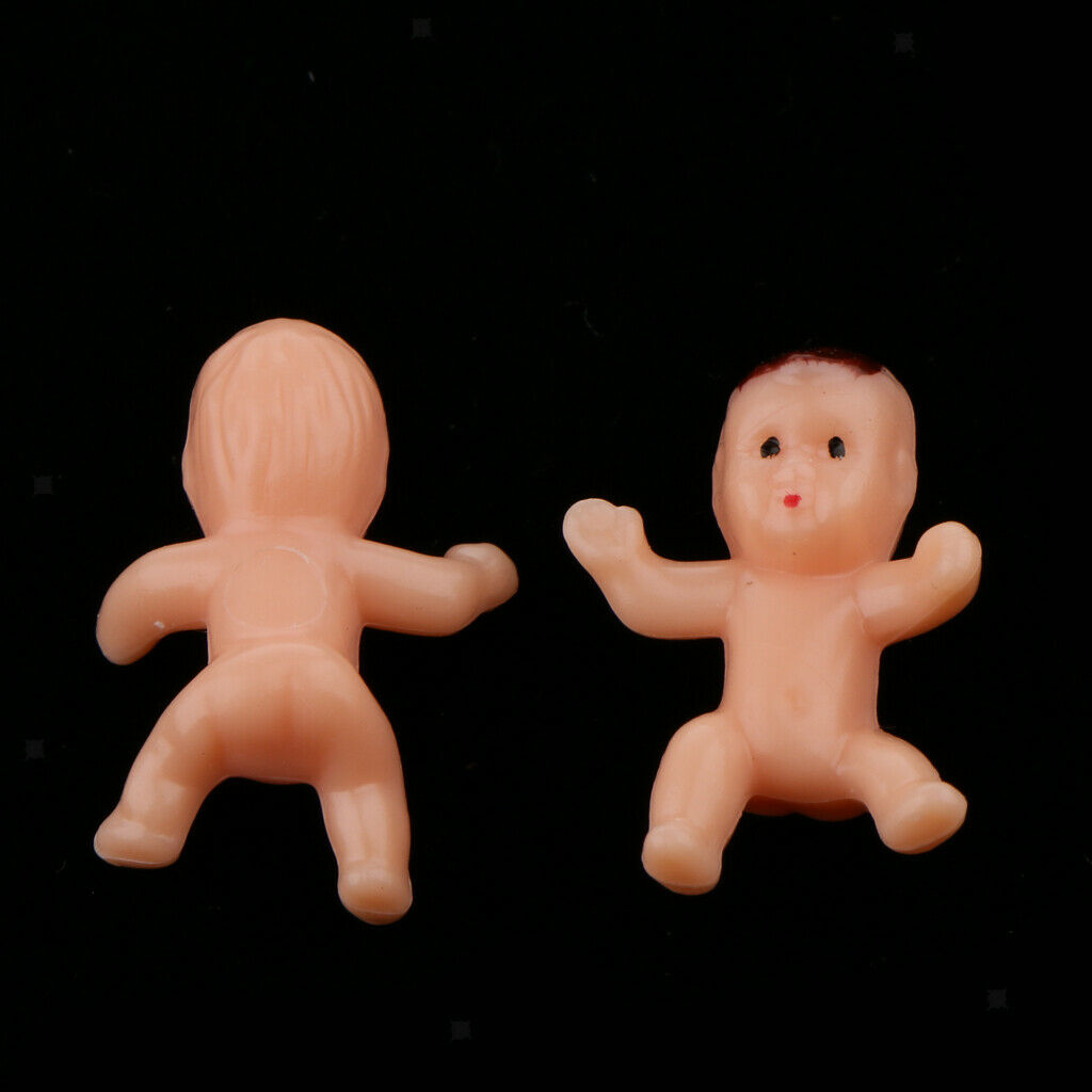 100pcs Mini Plastic Baby Favor Supplies for Baby Shower and Ice   Game