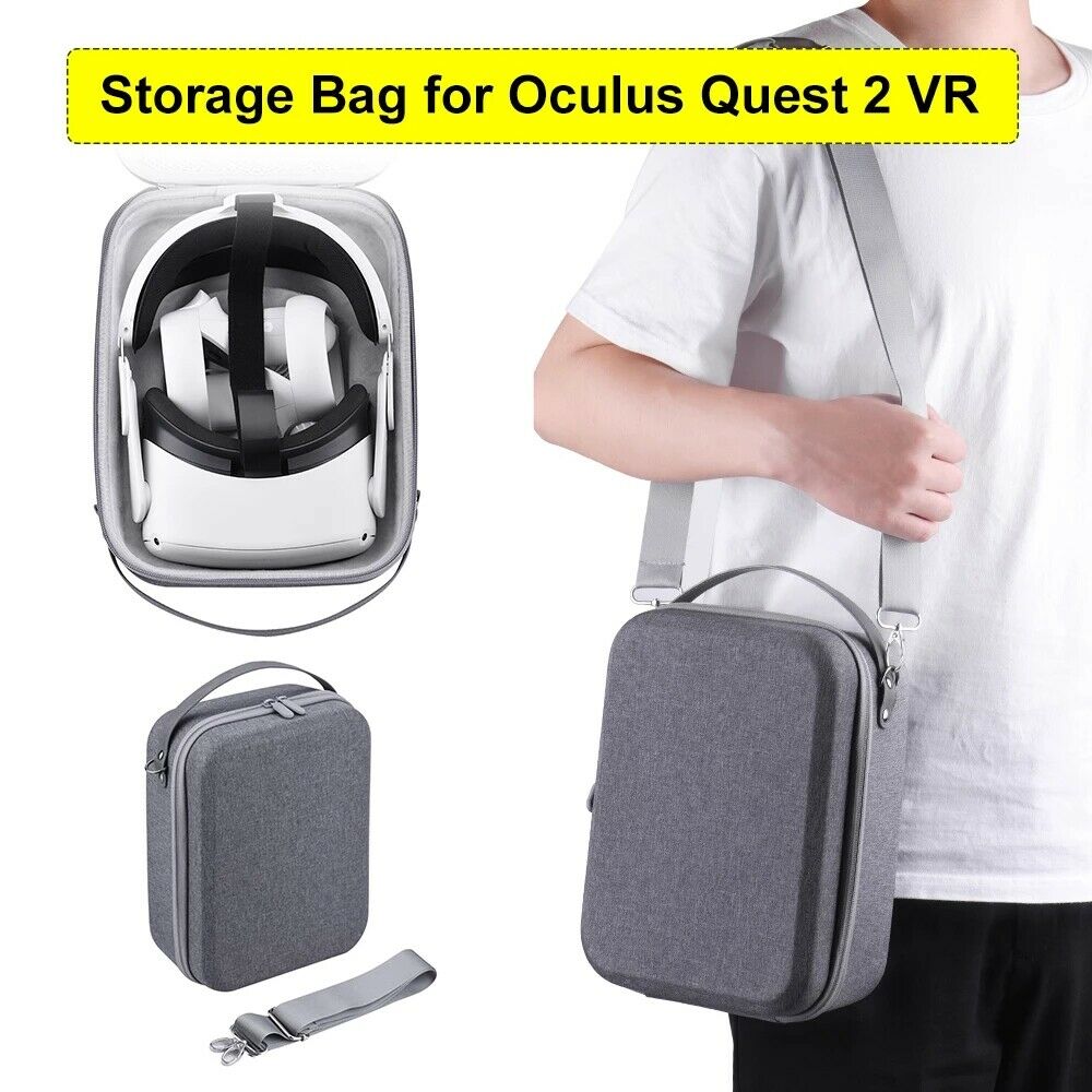 Protective Bag EVA Storage Travel Carrying Case For Oculus Quest 2 Vr Headset