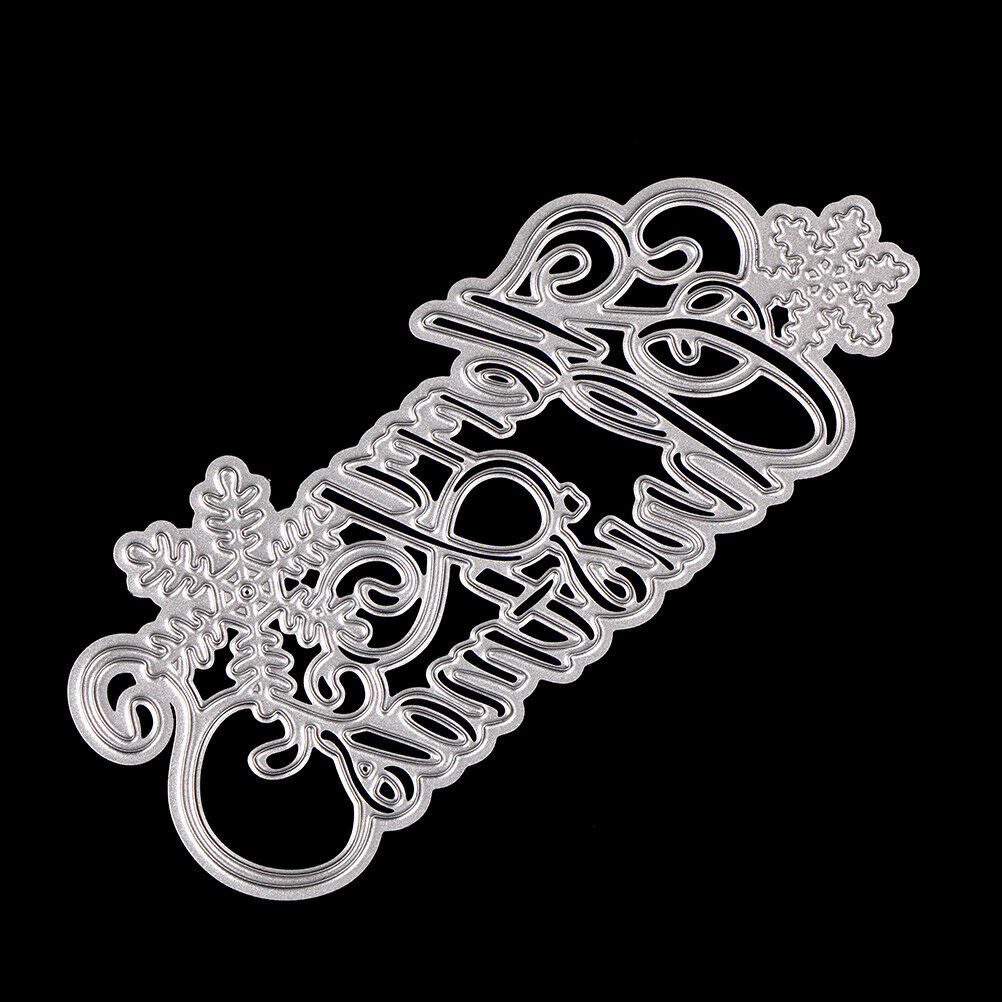 Snowflake christmas Metal Cutting Die For DIY Scrapbooking Album Paper Car.l8