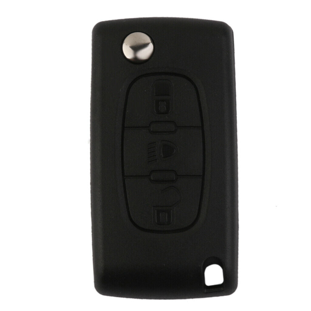 3-Button Central Locking Remote  Key Shell For Citroen Picasso CE0536