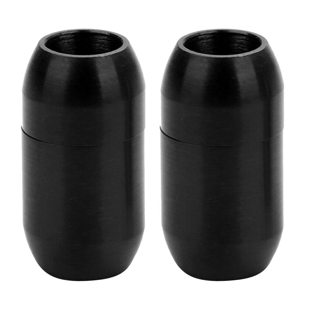 2pcs Column Magnetic Clasps Cord End   Bracelet Necklace Jewelry Durable 3mm
