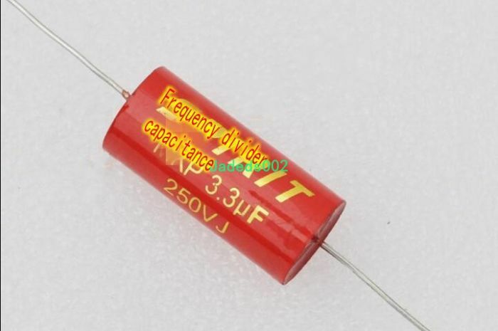 3.3UF 250V audio crossover capacitor Speaker Promise Polyester capacitor