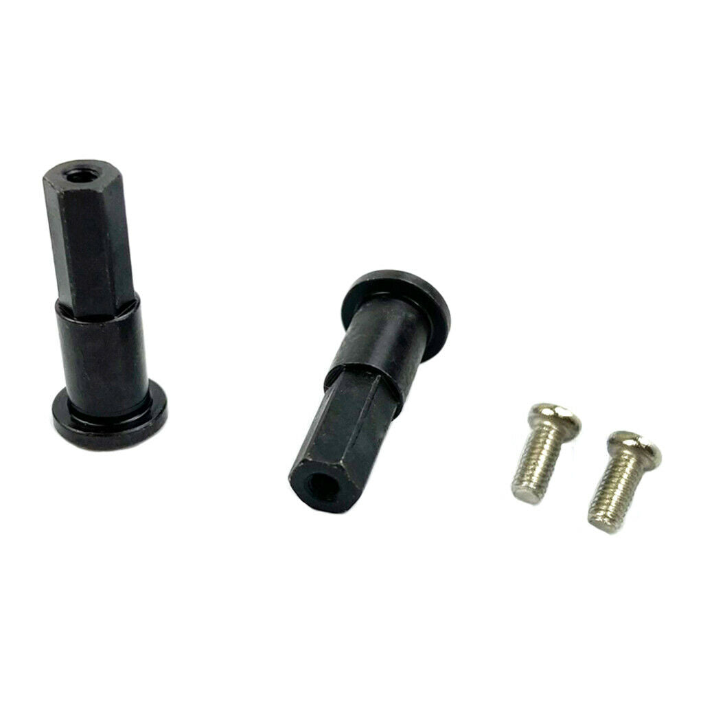 2pcs Metal Combiner Front Axle Wheel Hub Hex Adapter for WPL D12 1/10 Scale