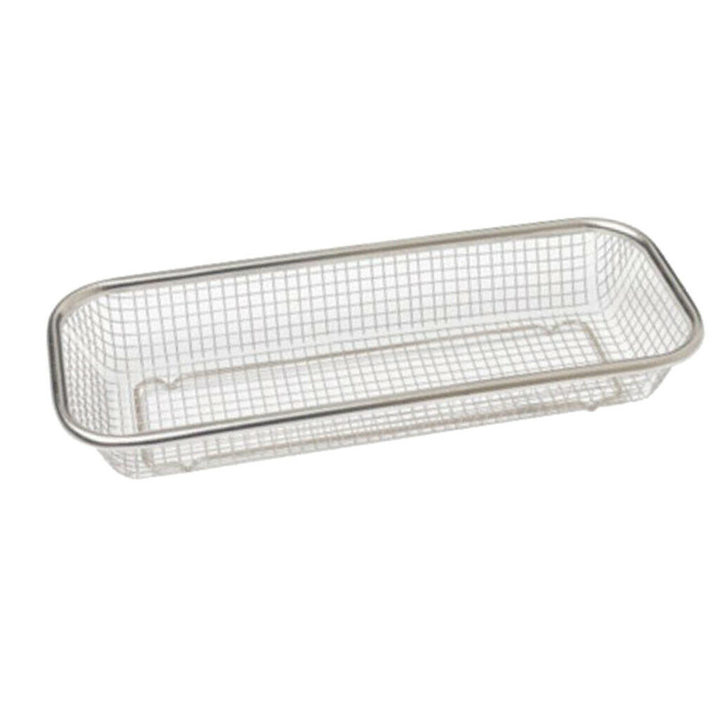Stainless Steel Rice Drainer Basket Strainer Kitchen Colander Vegetable Wash