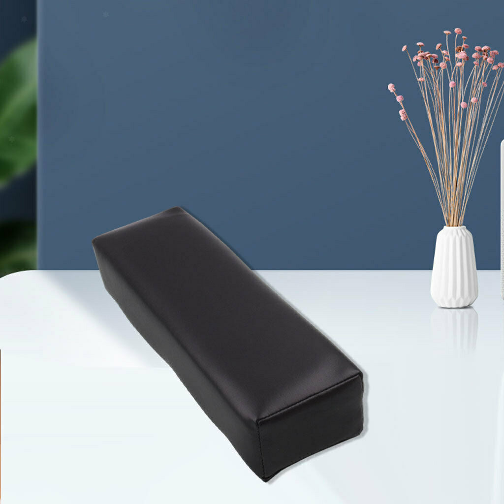 Nail Arm Rest Nail Rest Cushion Black Hand Pillow for Home Nail Technician