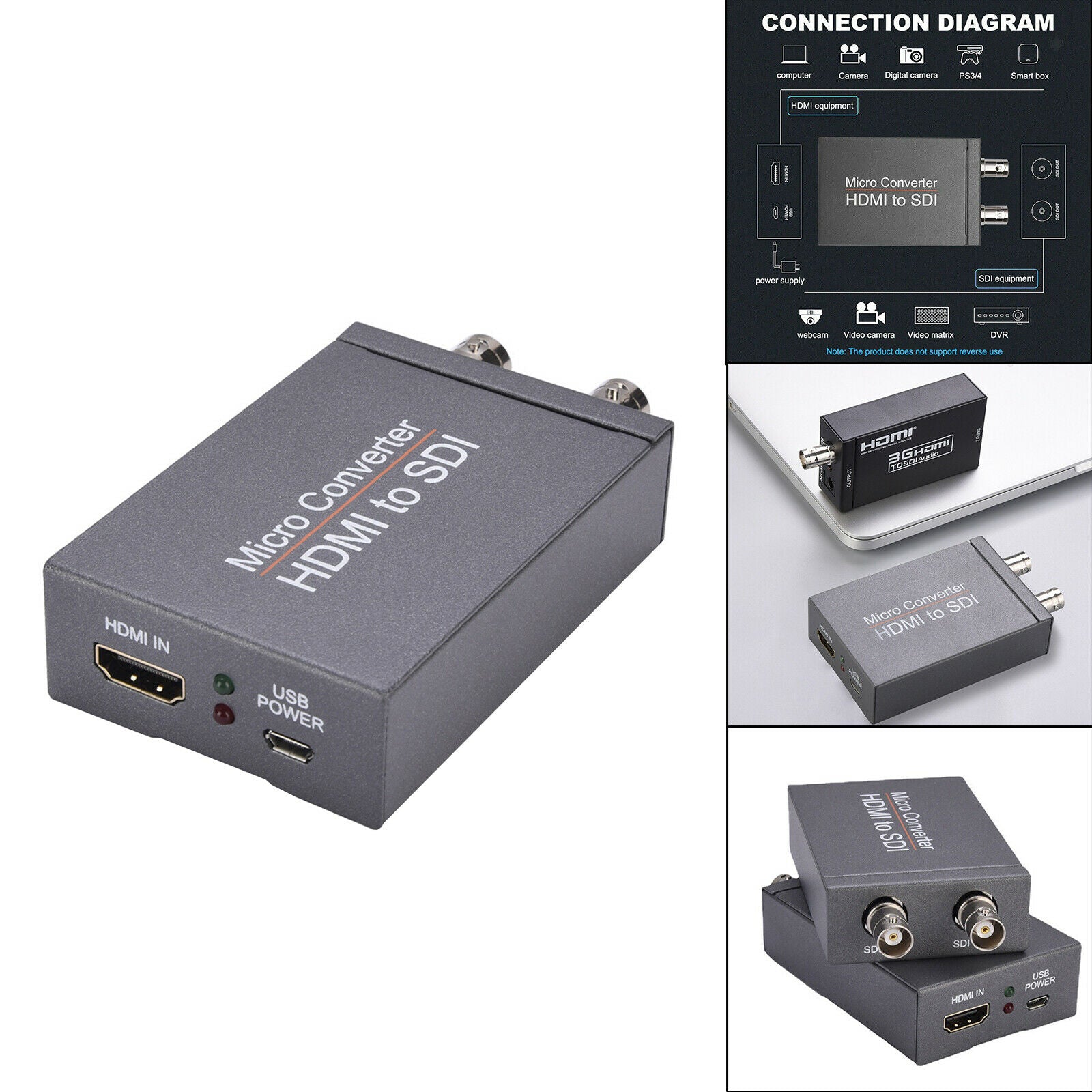 1080P HDMI to SDI Converter 3G-SDI Accessories Parts for Camera Camcorder TV