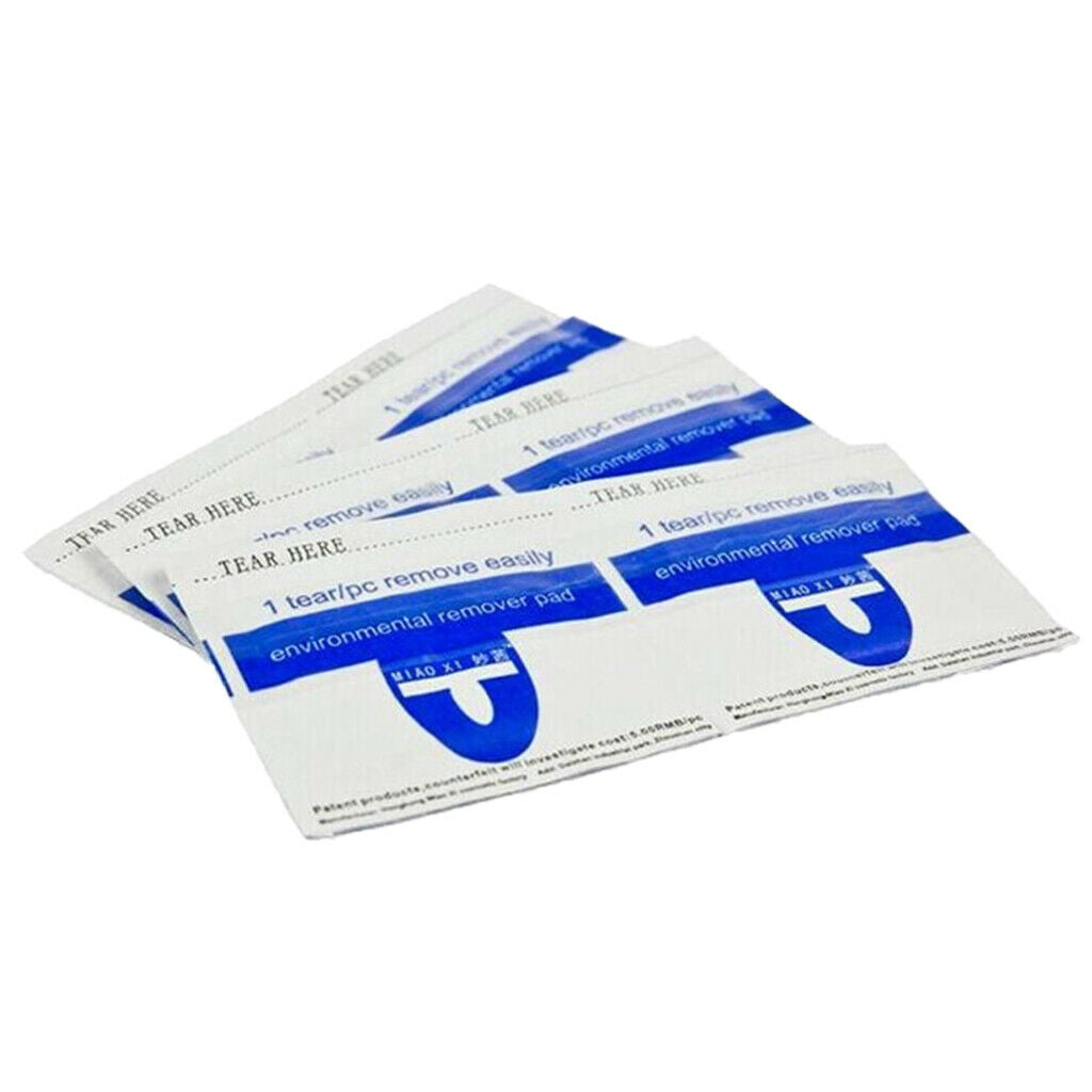 Professional UV Gel Polish Remover Pads  Wraps, 200Pcs
