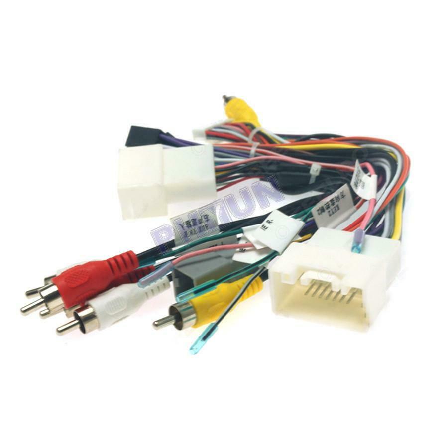 For 2018-2020 Mitsubishi Pajero 16Pin Audio Wiring Harness w/ Canbus Box Adapter