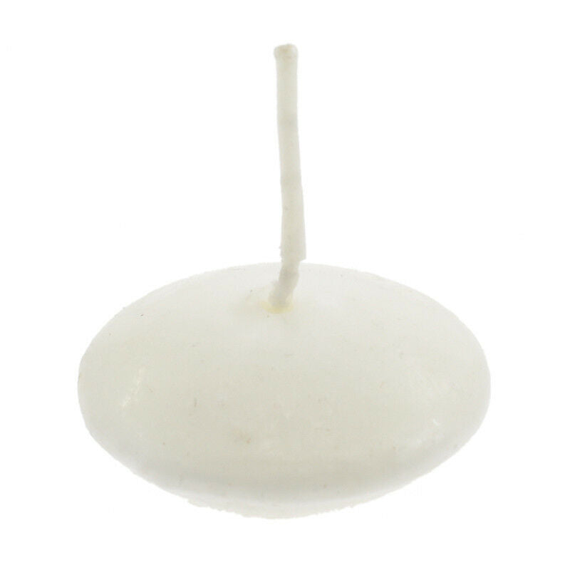 10pcs White Water Floating Candle Round Romantic For Wedding Party Home Decor