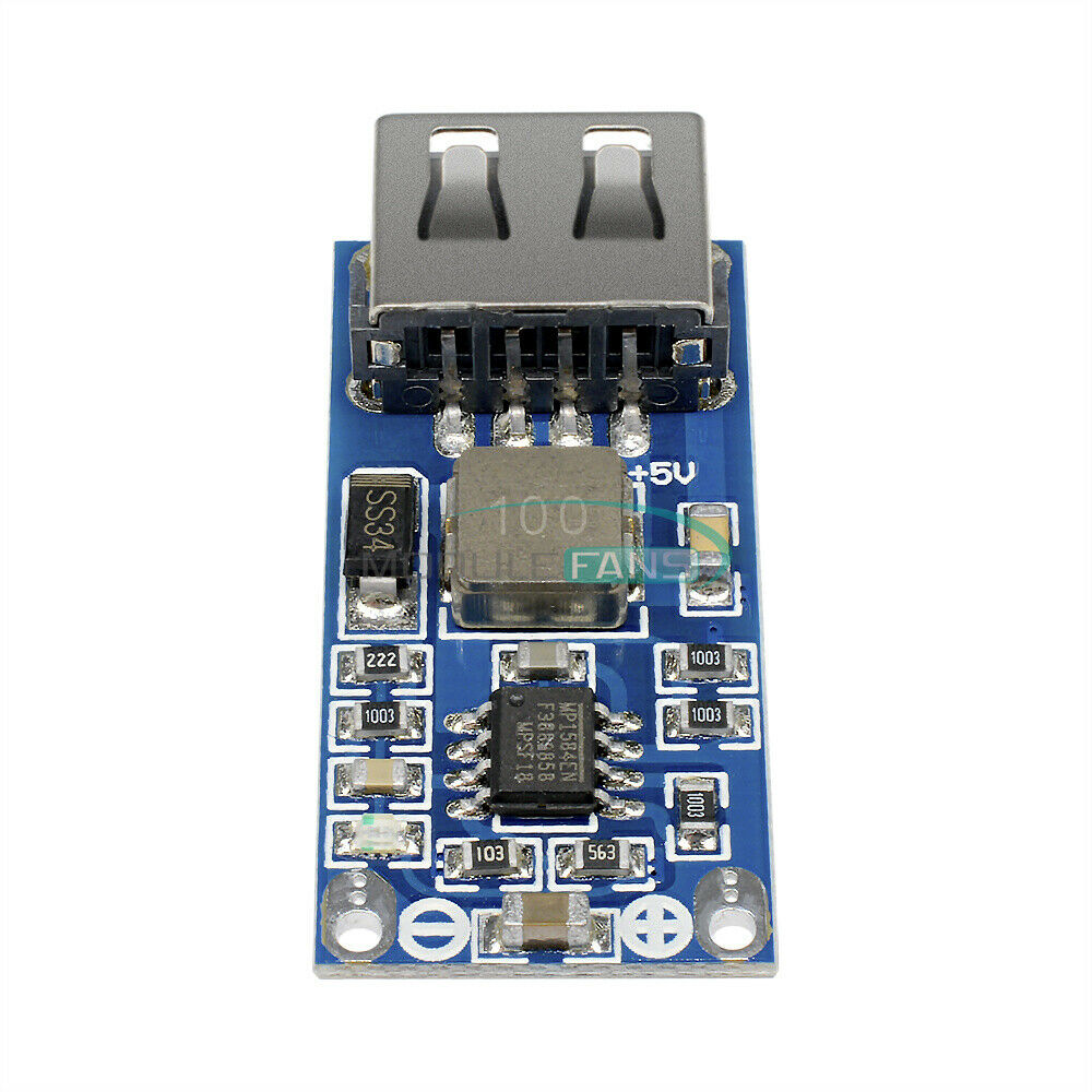 9/12/24V to 5V Step-down Power Supply Module DC-DC USB Buck Regulator Converter