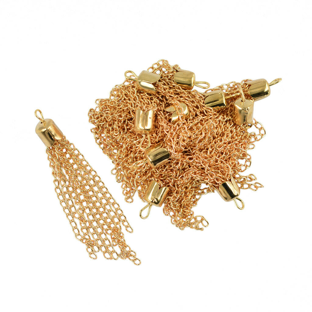 24 Pcs Tassel Charms Pendants Jewelry Making Findings Jewellry Crafts DIY
