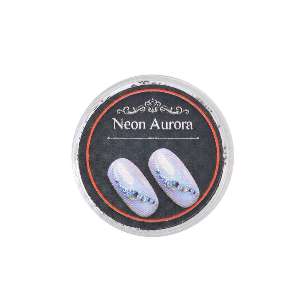 Hot DIY Nail Art Pigment Glitter Mirror Mermaid Chrome Powder Dust Gel Polish