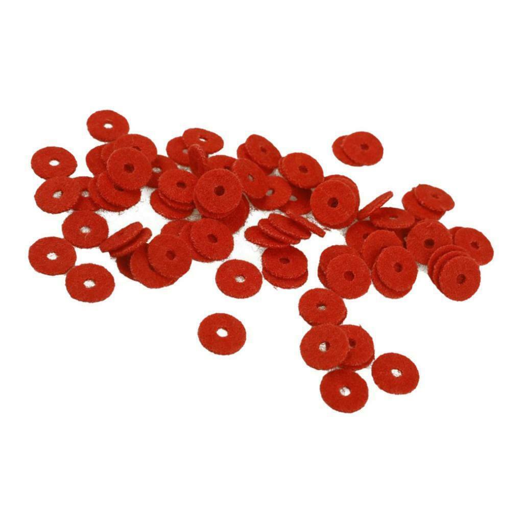 180Pcs Piano Felt Keyboard Punchings Front & Balance Rail Accs For Pianist