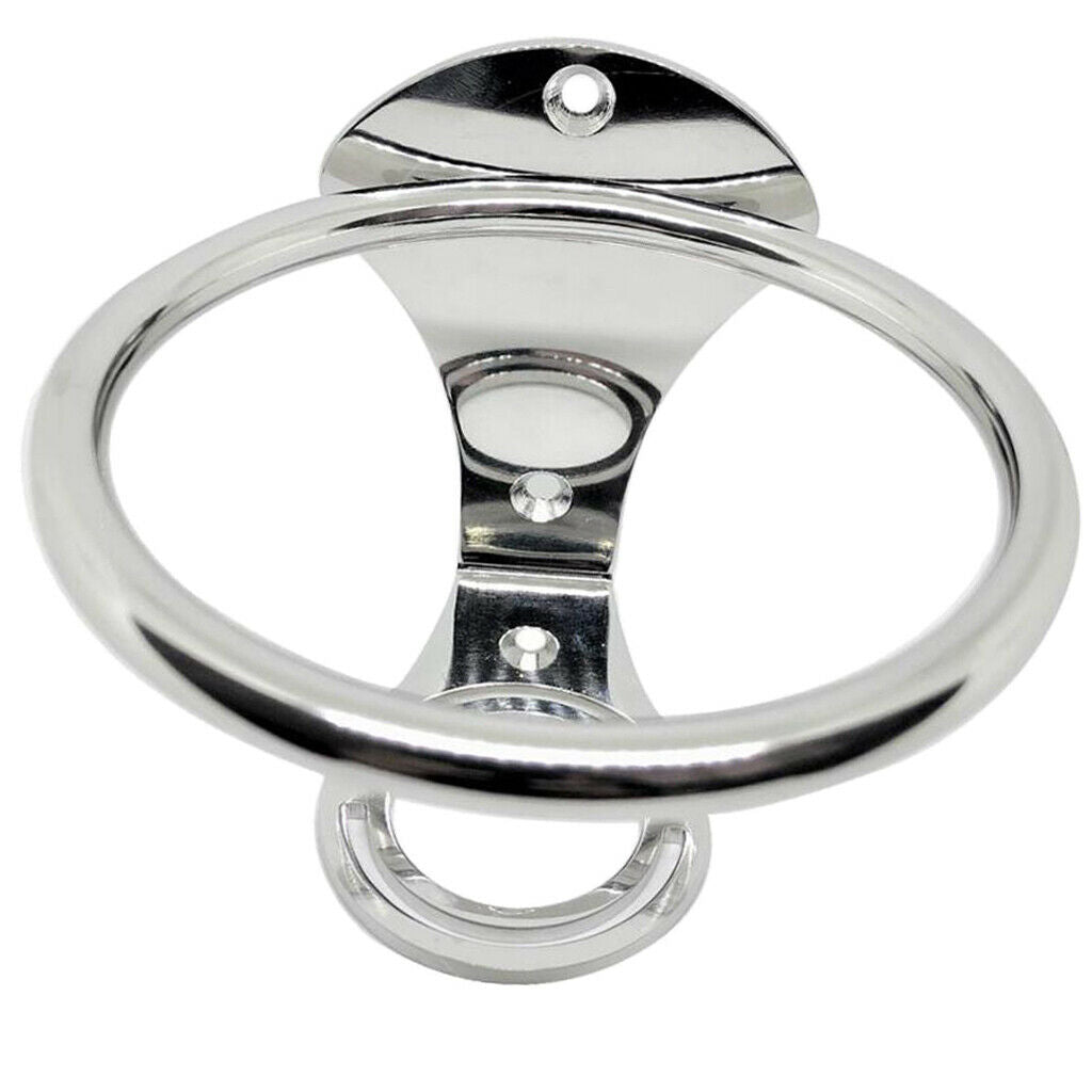 3.54'' Boat Ring Cup Drink Holder, Universal 304 Stainless Steel Drinks Holder