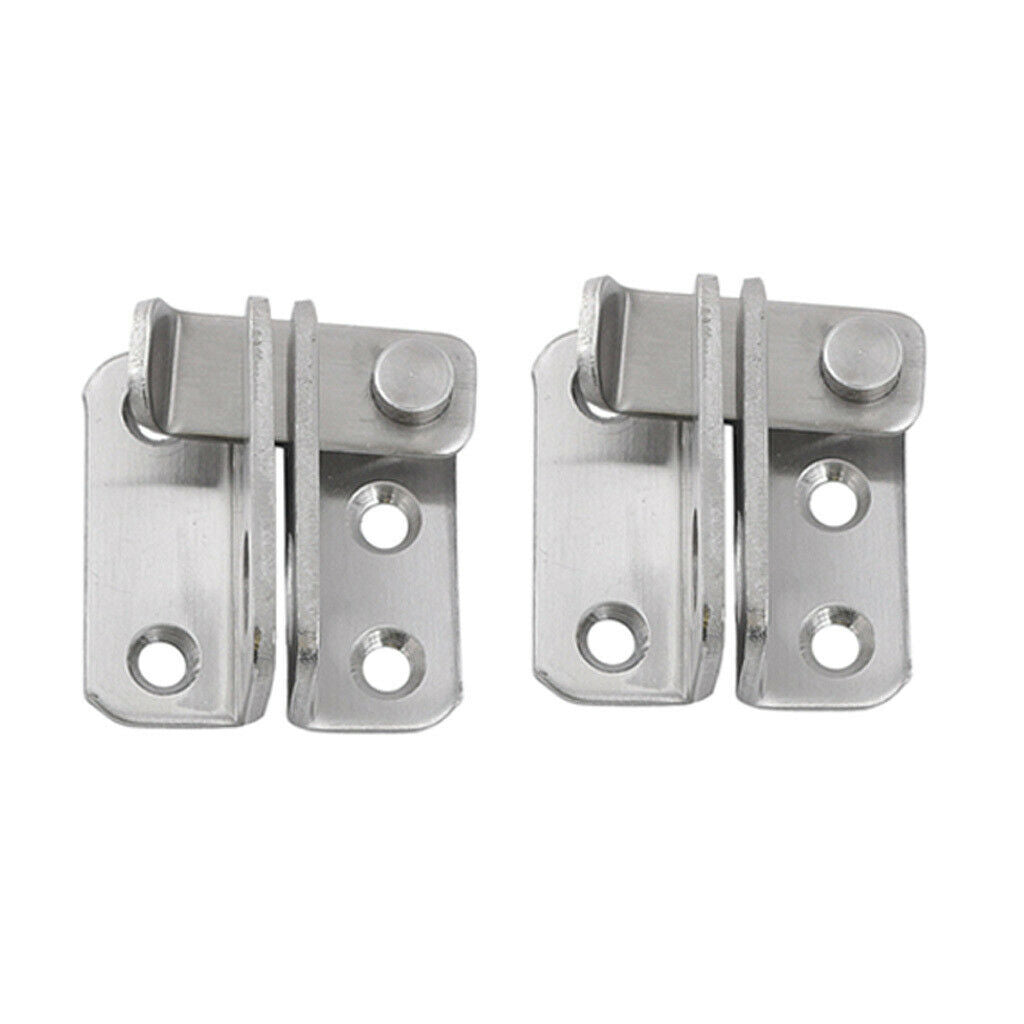 Door Latch Lock Safety Guard Cabinet Door Security Hasp Indoor Multi-Purpose