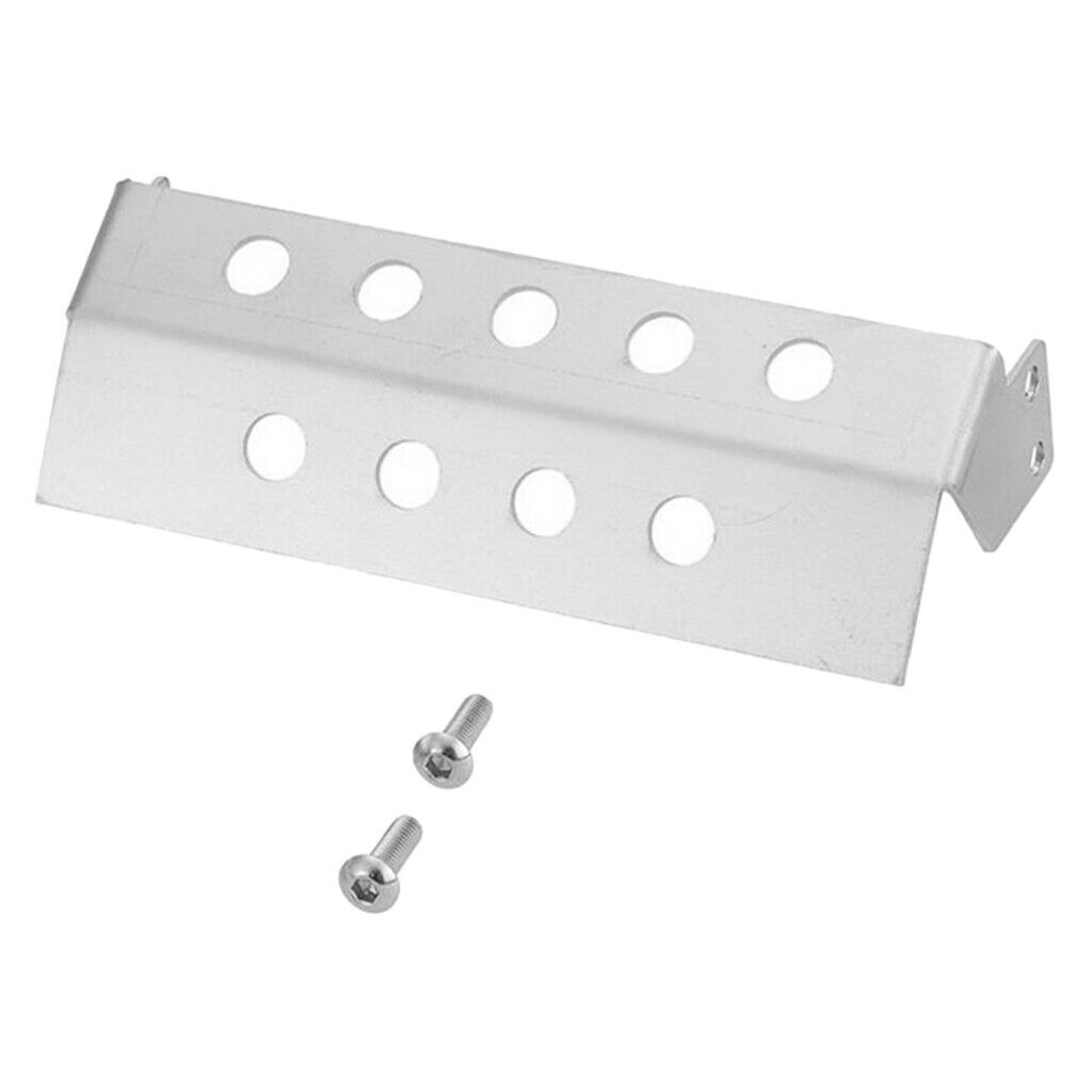 Steering Sump Guard Metal Anti Crash Plate for 1/10 RC Axial   D90 Car