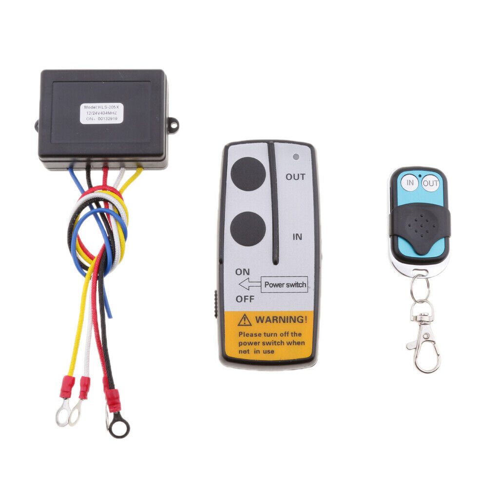12V Car ATV Winch Remote Receiver Remote Control Kit Switch Handset New