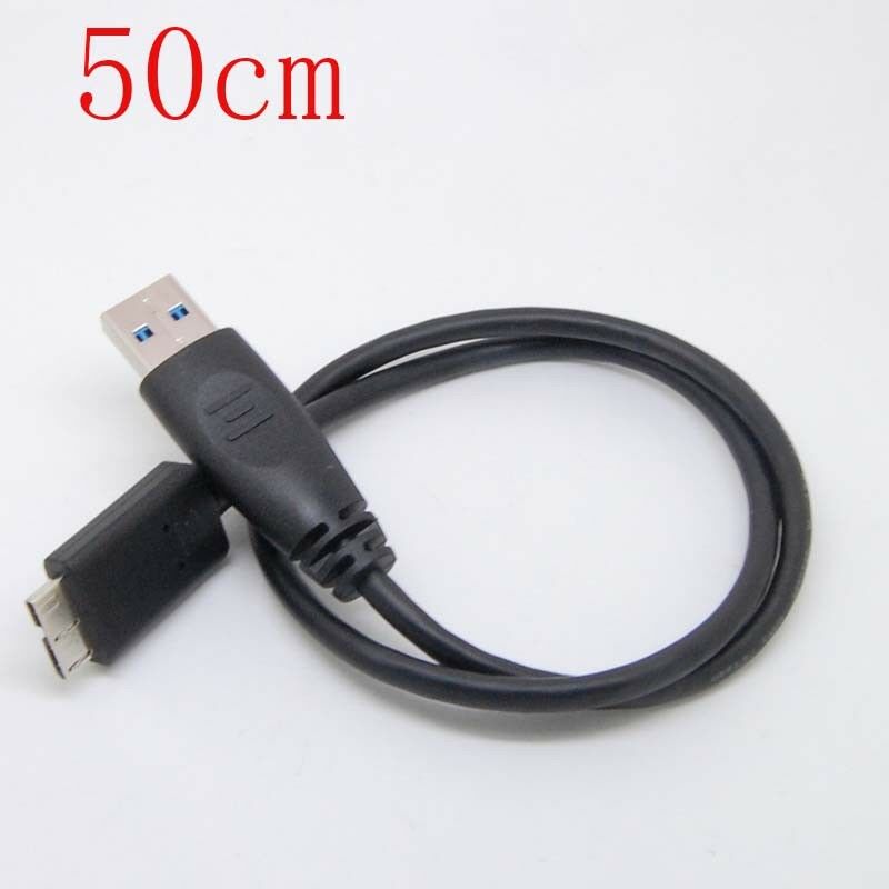 usb3.0 PC Power Charger + Data SYNC Cable For WD My Passport WDBKXH5000ASL 50cm