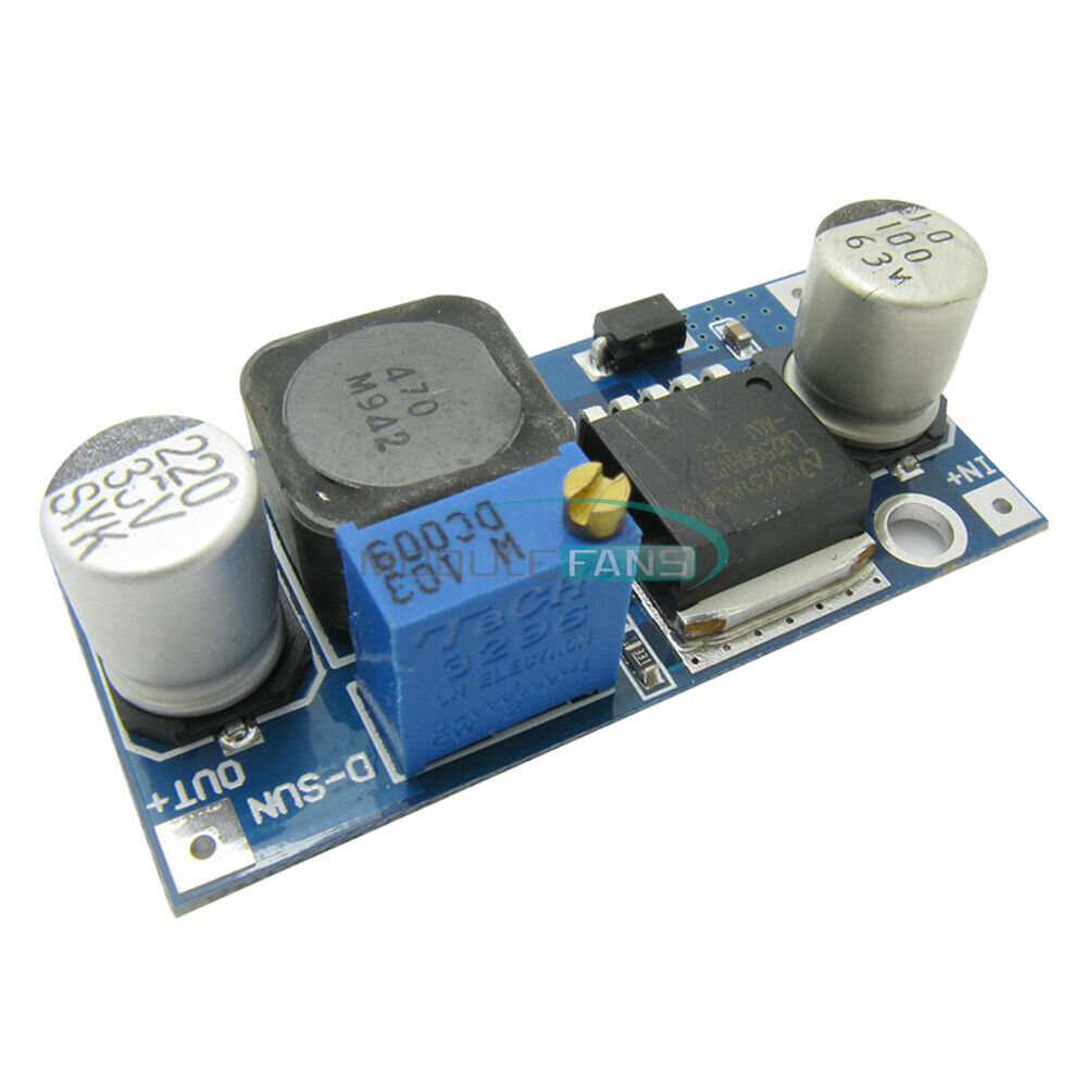 2PCS LM2596HVS LM2596HV DC-DC Adjustable Step Down Converter Power Buck Module