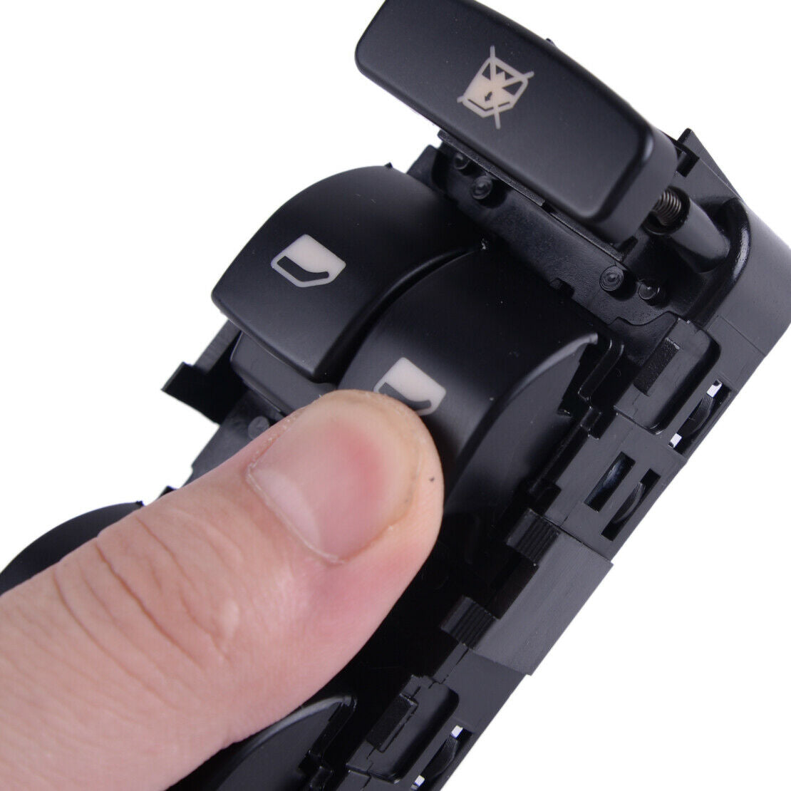 Front Electric Master Window Switch Panel Fit for Citroen C4 2004-2010 9 Pin as