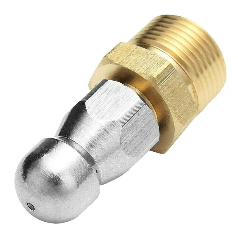 M22 F14 Nozzle High Pressure Washer ter Sewer Drain Dredge Cleaner Nozzle G3H6