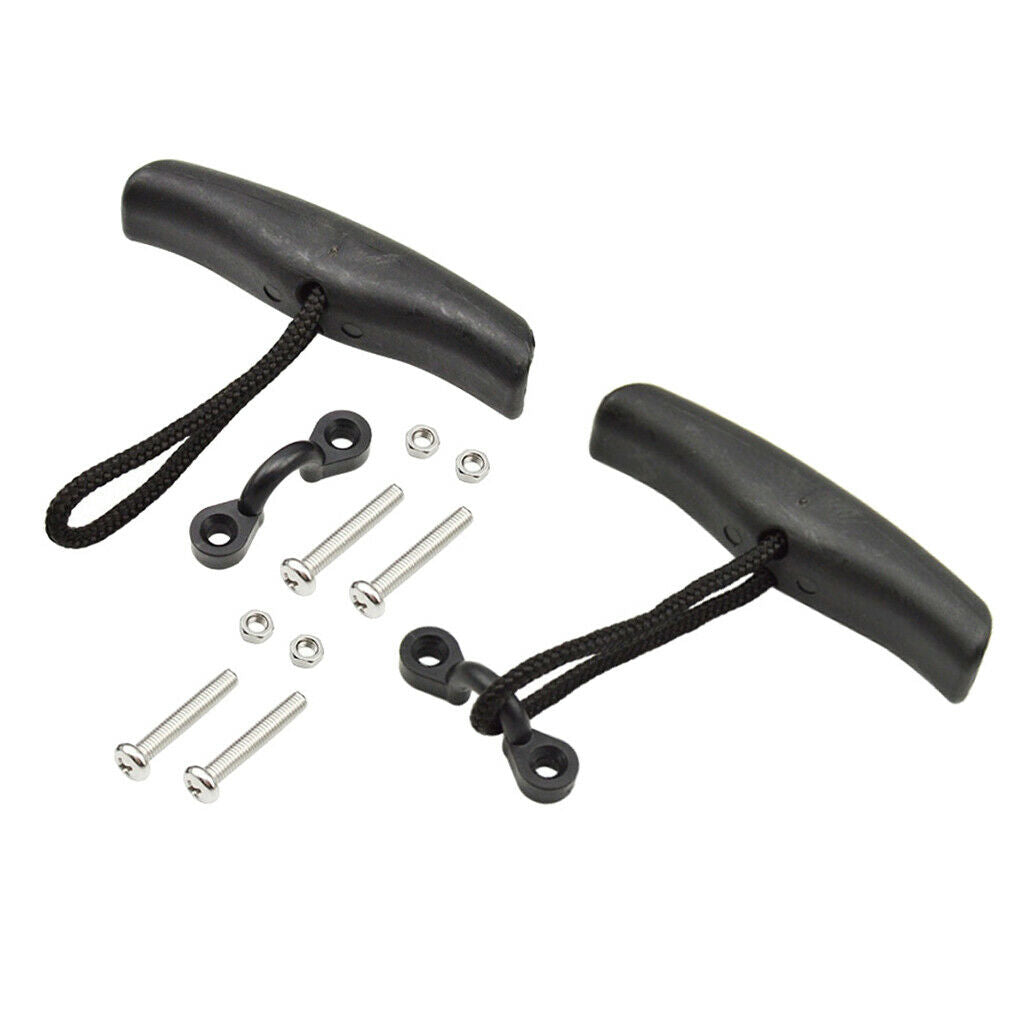 Pack of 2 Durable Kayak Pull Handle Canoe Boat Carrying Transport T-Handles