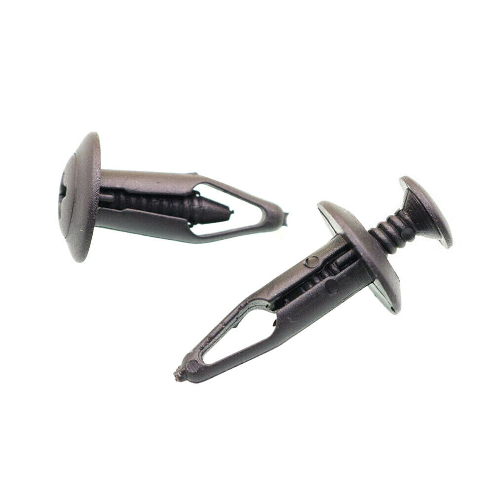 100pcs Trunk Screw Rivets Set Car Bumper Fender For Auto Plastic Fastener Clips