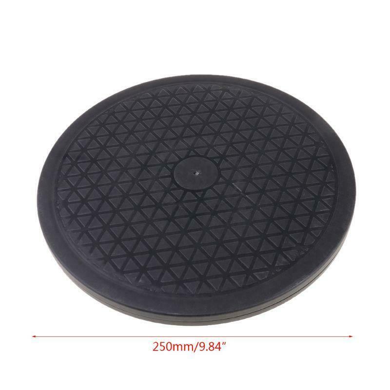 10" Round Bonsai Turntable Rotating Plate Wheel Revolving Home Kitchen Display