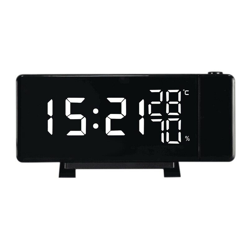 Multifunctional Alarm Clock Electronic Projection Clock Home Bedroom Creative H3