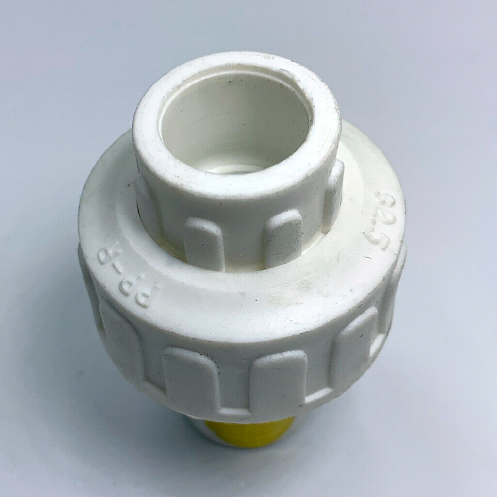 2X 1pc 20mm PPR Check Valve Shutoff Valve PPR Pipe Fittings Tube Plastic White