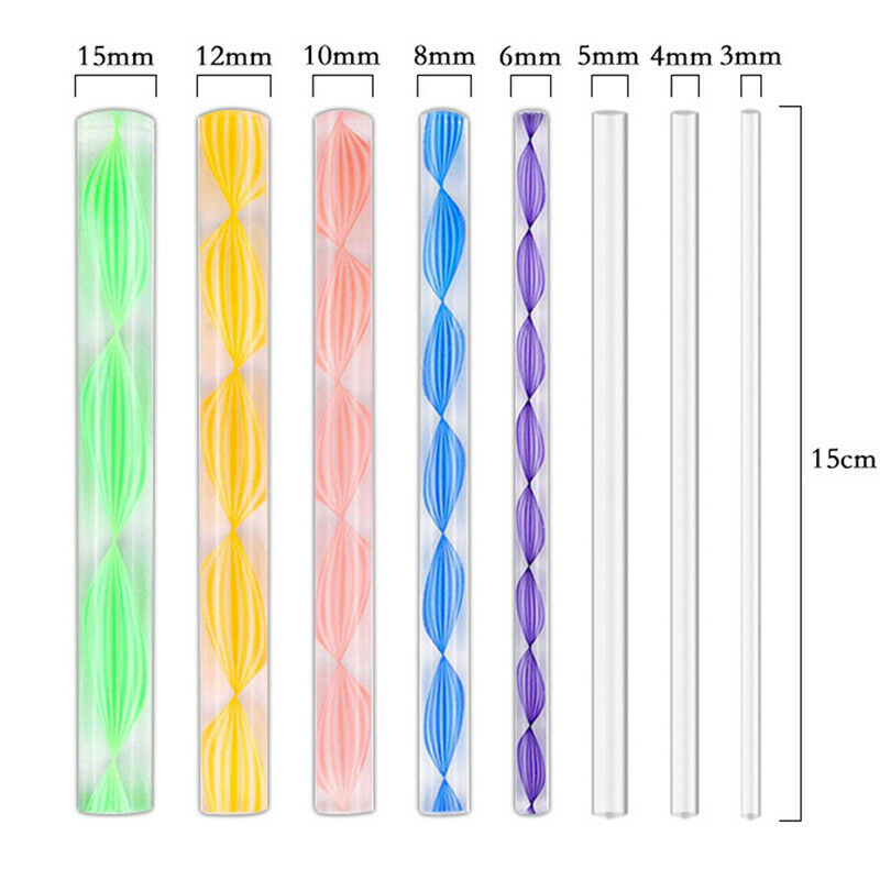 8pcs Dotting Rods Ball Stylus Pens Mandala Painting Dotting Tool DIY Nail C SJ