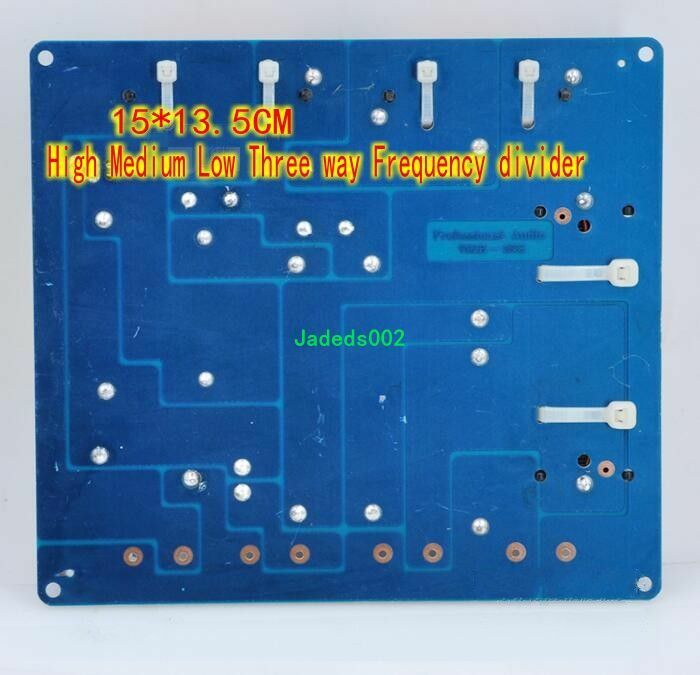1pcs 300W 3-way Speaker frequency divider KTV stage audio crossover Splitter