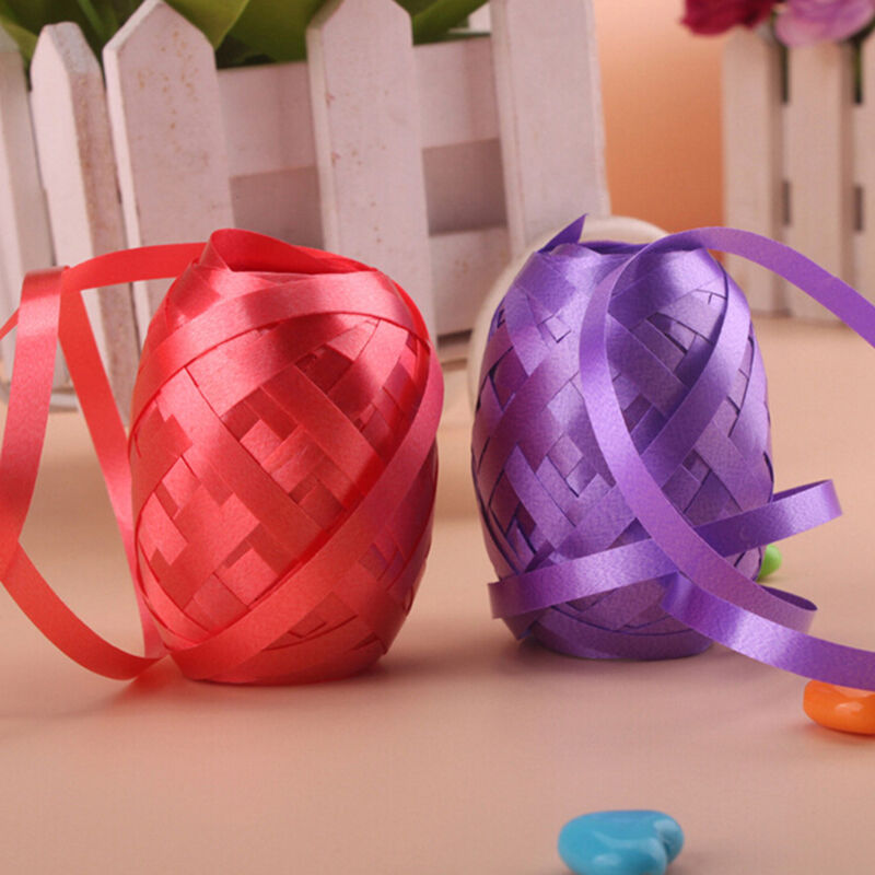 6XBalloon Curling Ribbon Birthday Party Gifts Wrapping Wedding Decor Gift.l8