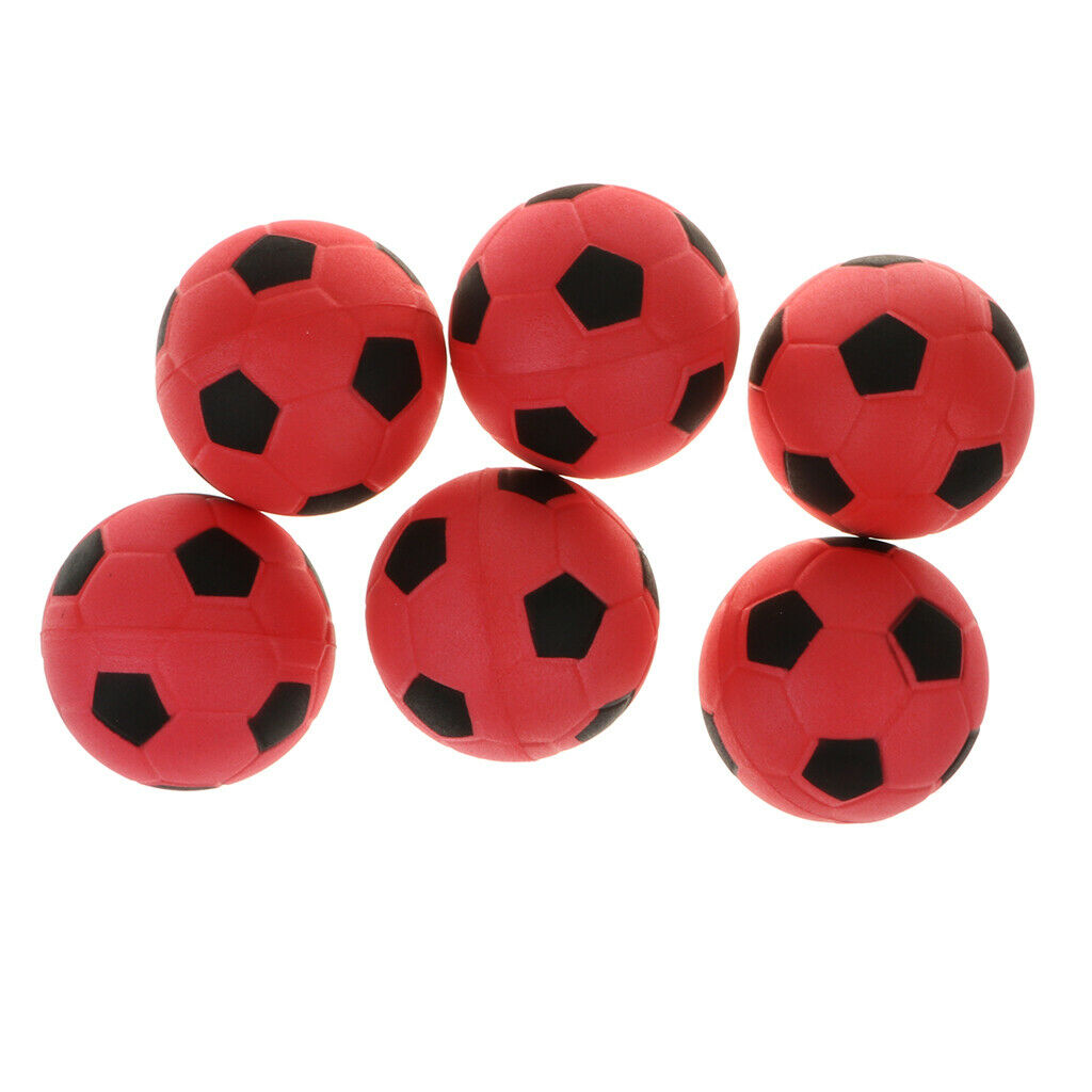 18 Pieces 6.3cm Foam Bounce Soccer Balls Kids Party Favors Fitness Game Toys
