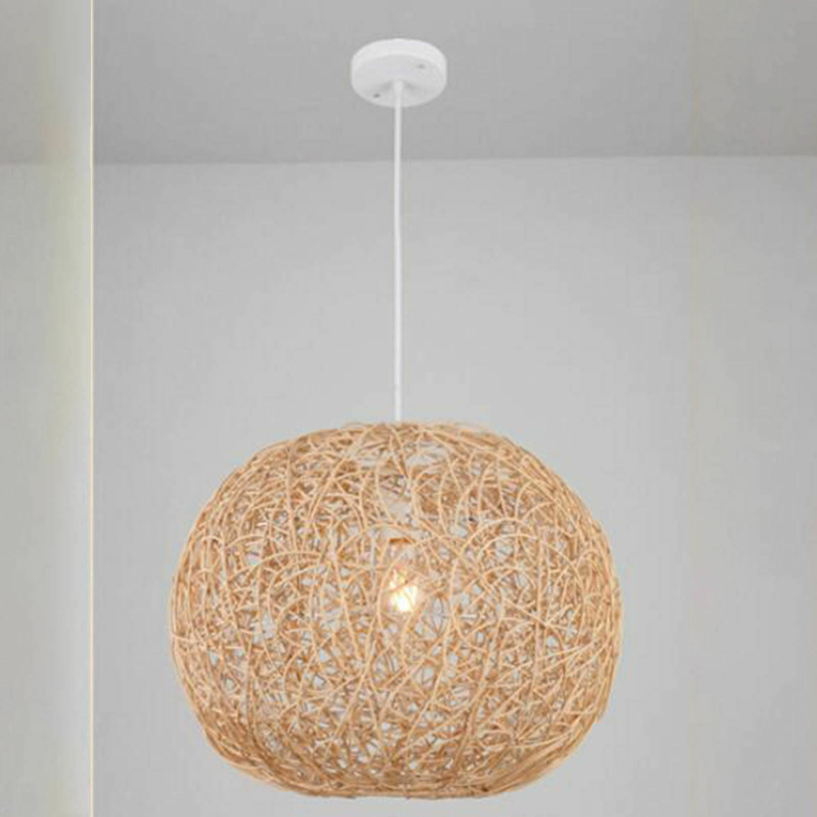 Pendant Light Unique Natural Hanging Lamp Dining Room Lighting Fixtures