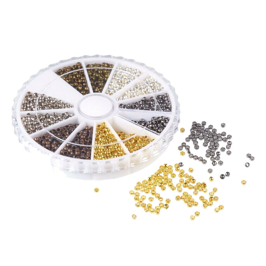 3000Pcs Between Beads DIY Jewelry Crafting Jewelry Making, Jewelry Accessory