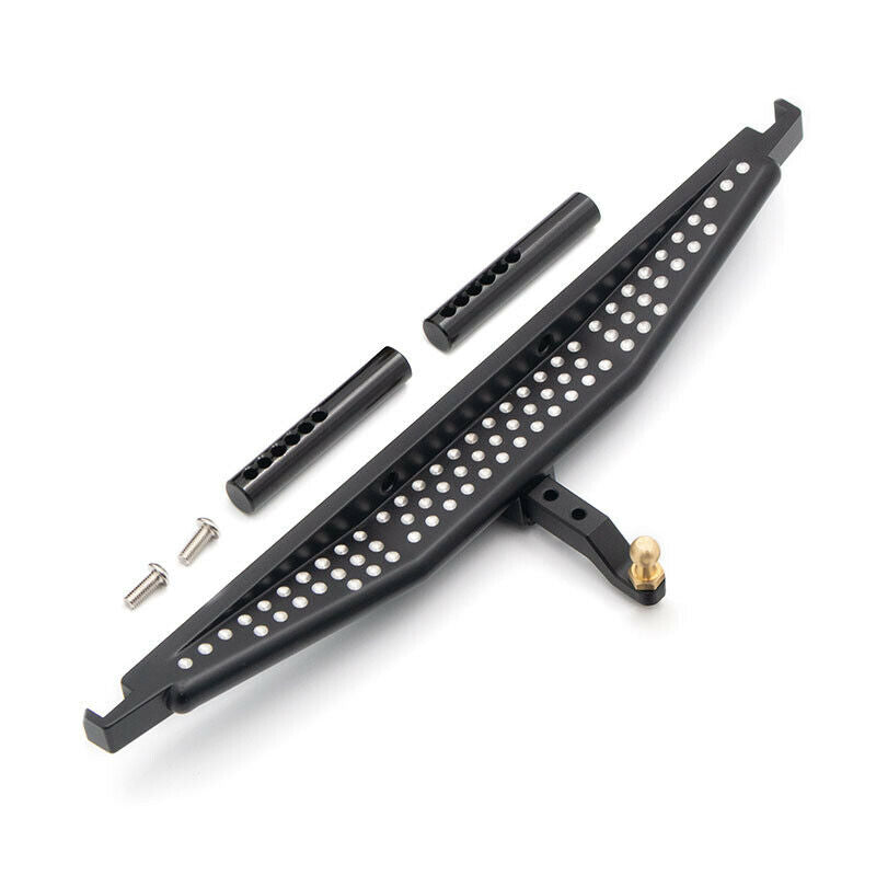 Black 1/10 Scale Alloy Rear Bumper for RCing TRX-4 Axial SCX10 II AX90046
