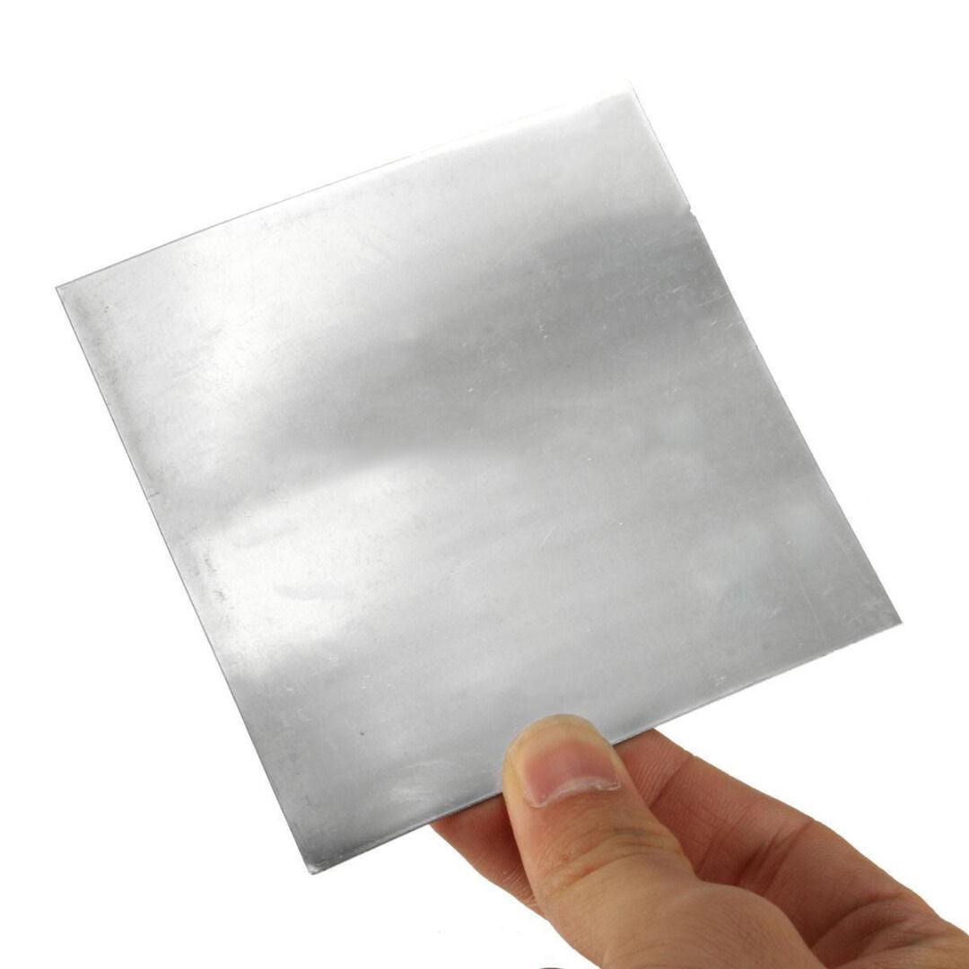 High Purity Pure Zinc Zn Sheet Plate Metal Foil 100mmx100mmx0.5mm For Science