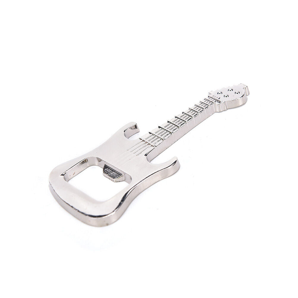 Adorable Bottle Opener Guitar Keyring Metal Kitchen Bar Beer Novelty Tool DD