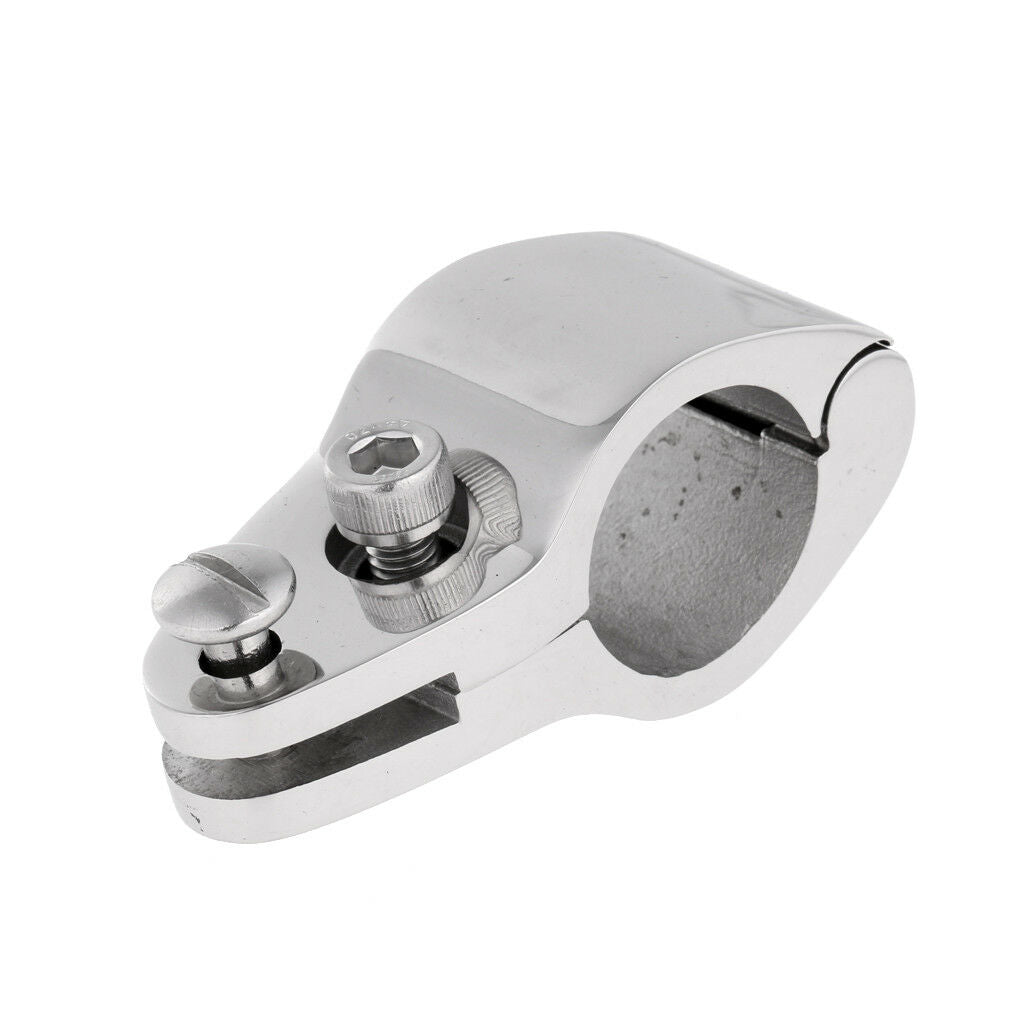 Stainless Steel Boat Bimini/Canopy Bow Knuckle Clamps Fitting for 22 mm Tube