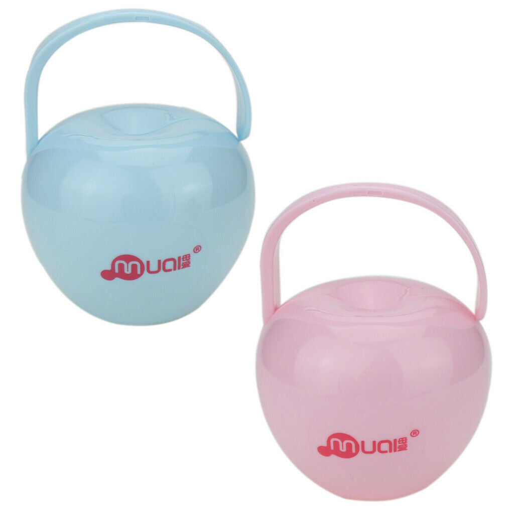 Baby Dummy Soother Container Holder Pacifier Travel Case Storage Box Style