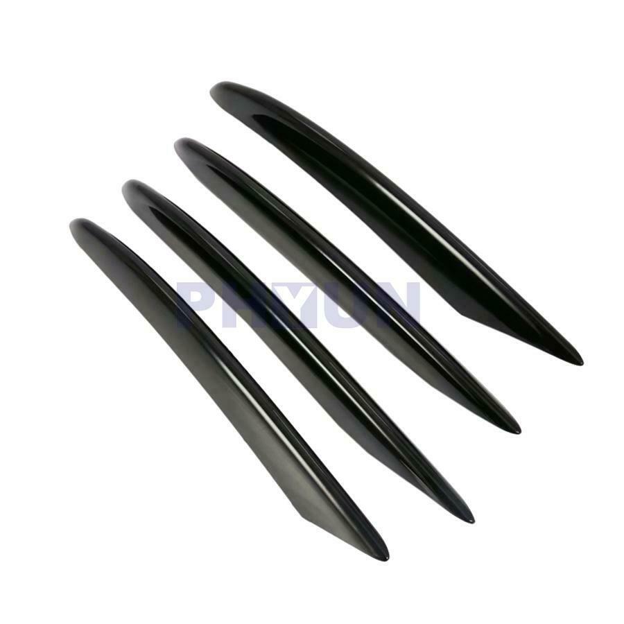 4pcs ABS Car Front Fog Decorative Cover Trim For 2015-2018 Mercedes-Benz C Class