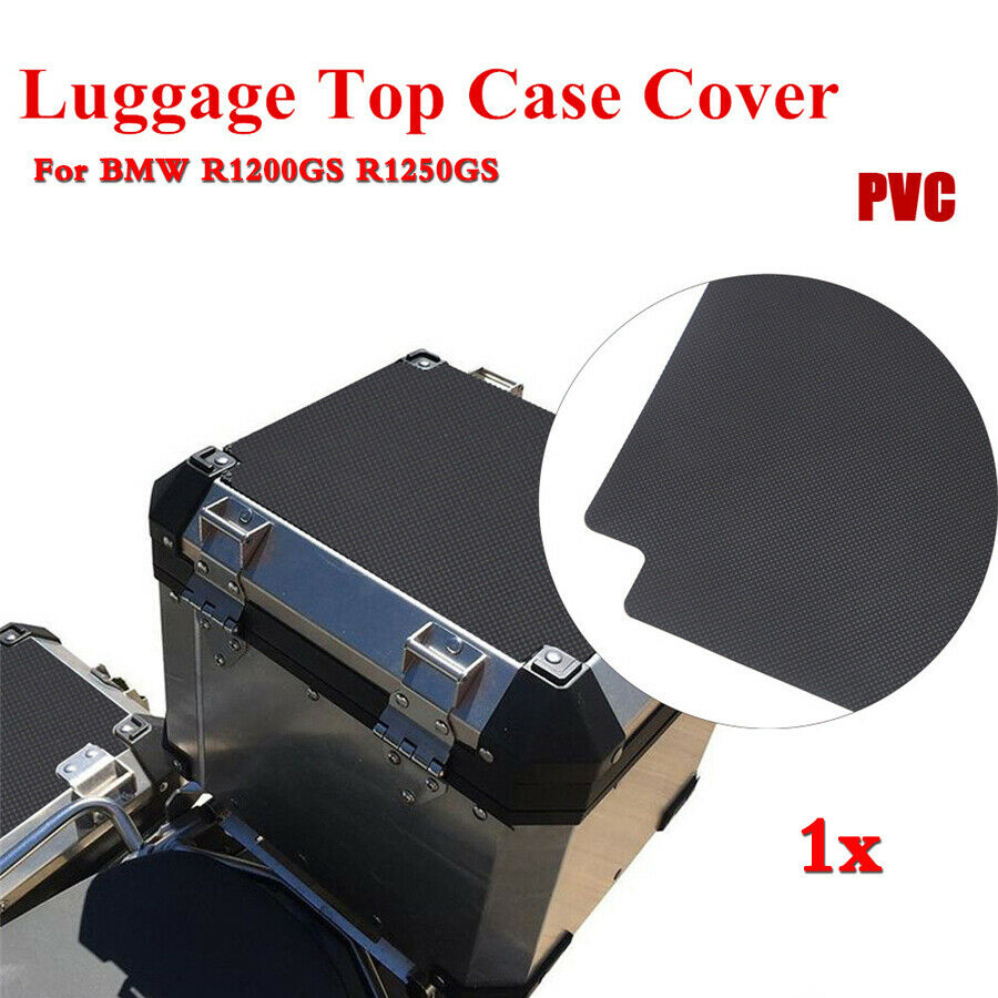 Top Case Box Protector PVC Pad Pannier Cover Black1x