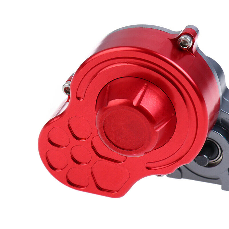 Metal SCX10 Gearbox Transmission Box with Gear for 1/10 Axial RC Crawler Car_DD